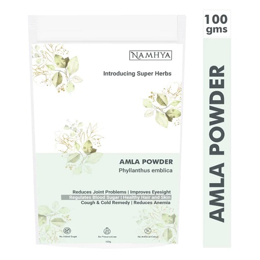 Namhya Amla Powder 100% Natural for Hair Fall Reduction and Good Skin